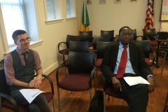 This meeting was held at the Malian embassy in Washington DC on Sunday September 6th, 2015 (Labor day week-end)